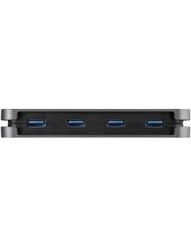 StarTech.com HB30CM4AB hub di interfaccia USB 3.2 Gen 1 (3.1 Gen 1) Type-C 5000 Mbit s Nero, Grigio