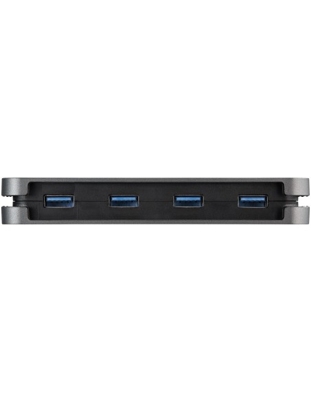 StarTech.com HB30CM4AB hub di interfaccia USB 3.2 Gen 1 (3.1 Gen 1) Type-C 5000 Mbit s Nero, Grigio