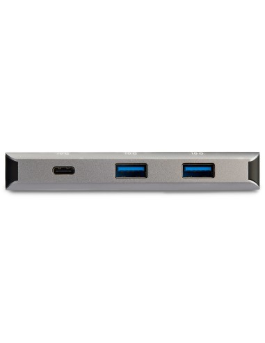StarTech.com Hub USB-C a 3 porte con Gigabit Ethernet RJ45 GbE - 2x USB-A, 1x USB-type C - Adattatore SuperSpeed 10Gbps USB 3.2