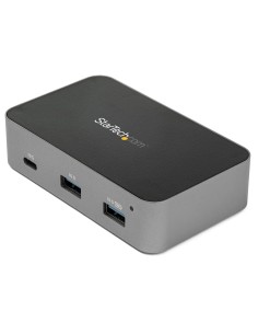StarTech.com Hub USB-C a 3 porte con porta LAN - 10 Gbps - 2 USB-A e 1 USB-C - Alimentato