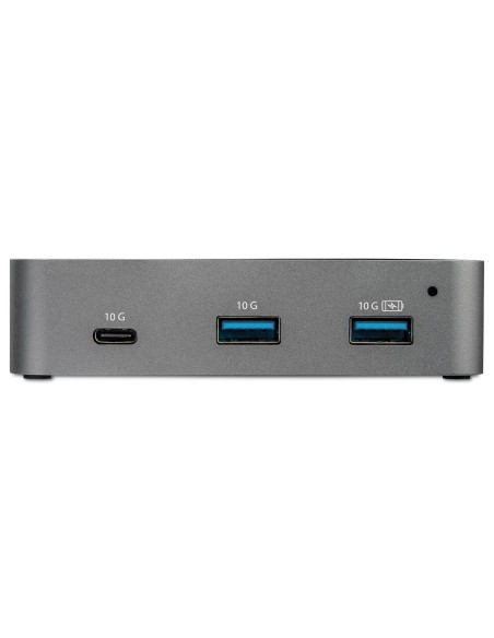 StarTech.com Hub USB-C a 3 porte con porta LAN - 10 Gbps - 2 USB-A e 1 USB-C - Alimentato