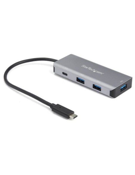 StarTech.com Hub USB C a 4 porte con 3x USB A e 1x USB C - Hub USB SuperSpeed 10Gbps USB Type-C 3.1 3.2 Gen 2 - Alimentato