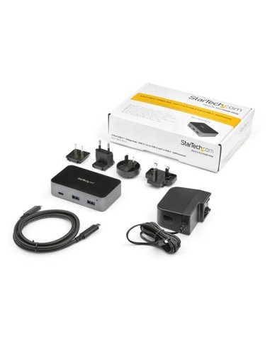 StarTech.com Hub USB-C a 4 porte, 10 Gbps - 3 USB-A e 1 USB-C - Alimentato