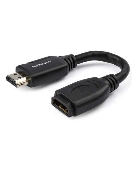 StarTech.com Cavo HDMI 2.0 prolunga salvaporta da 15cm - 4K 60Hz