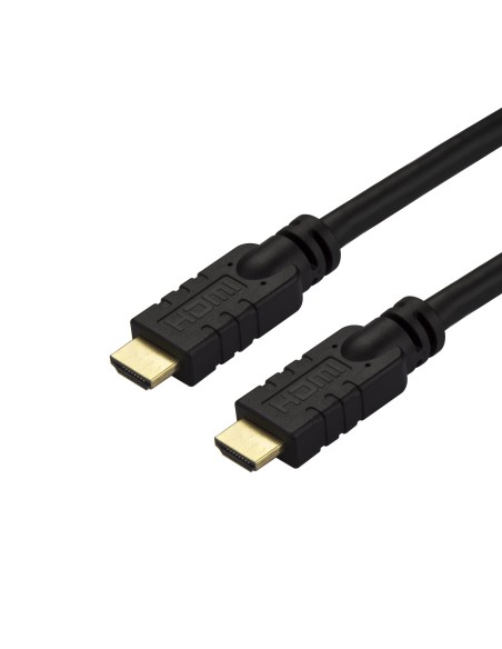 StarTech.com Cavo HDMI 2.0 da 10 m - Cavo HDMI attivo 4K a 60 Hz - Classificazione CL2 per installazione a parete - Cavo HDMI