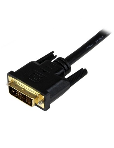 StarTech.com Cavo adattatore HDMI a DVI-D da 150 cm - Cavo connettore presa HDMI a presa DVI Maschio Maschio