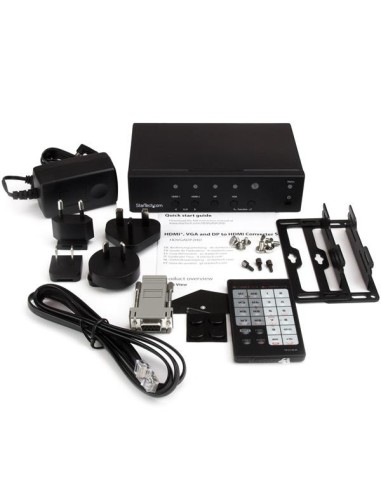 StarTech.com Commutatore Automatico con Ingressi Multipli a HDMI - Switch Convertitore - 4K