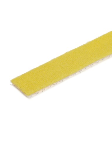 StarTech.com Rotolo di nastro con chiusura a strappo da 7,6 m - Giallo