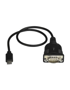 StarTech.com Cavo adattatore da USB C a seriale da 40cm - Cavo convertitore da USB tipo C a RS232 (DB9) - Cavo seriale USB type 2