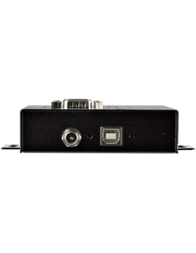 StarTech.com Hub Seriale 4 Porte da USB a RS232 RS485 RS422 -Hub Convertitore industriale da USB 2.0 a DB9 - Protezione IP30 -