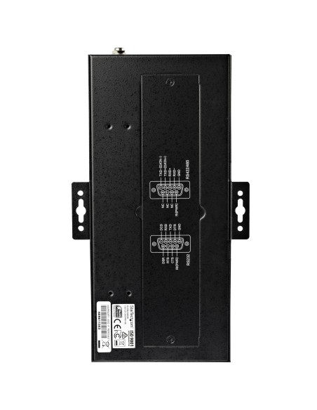 StarTech.com Hub Seriale 8 Porte da USB a RS232 RS485 RS422 -Hub Convertitore industriale da USB 2.0 a DB9 - Protezione IP30 -
