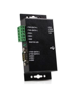 StarTech.com Adattatore seriale 1 porta USB a RS-422 RS-485 in metallo per industria con isolamento