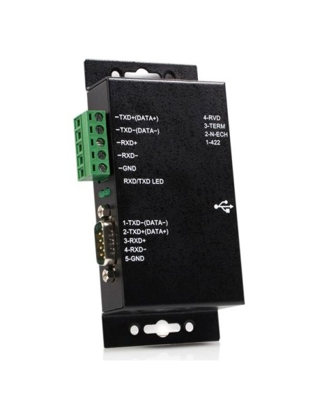 StarTech.com Adattatore seriale 1 porta USB a RS-422 RS-485 in metallo per industria con isolamento