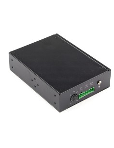 StarTech.com Switch rete LAN industriale a 6 porte - 4 porte PoE RJ45 + 2 slot SFP 30W - 10 100 1000Mbps Power over Ethernet - 2