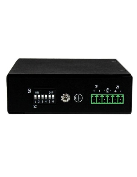 StarTech.com Switch di rete Commutatore Industriale Gigabit Ethernet a 5 porte non gestito - Guide DIN   Montabile a parete