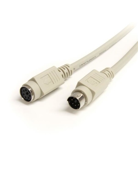 StarTech.com 6 ft. PS 2 Keyboard Mouse Extension Cable cavo PS 2 1,83 m Beige