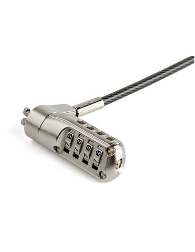 StarTech.com Cavo di sicurezza per computer portatile con slot nano - Combinazione personalizzabile