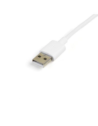 StarTech.com Cavo di ricarica 2 in 1 da 1 m - Da USB a Lightning o Micro-USB per iPhone   iPad   iPod   Android - Certificato