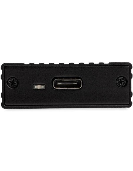 StarTech.com Encosure SSD da USB-C a M.2 NVMe 10 Gbps - Case esterna portatile e in alluminio M.2 NGFF PCIe - Lettura  