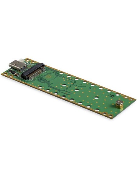 StarTech.com Encosure SSD da USB-C a M.2 NVMe 10 Gbps - Case esterna portatile e in alluminio M.2 NGFF PCIe - Lettura  