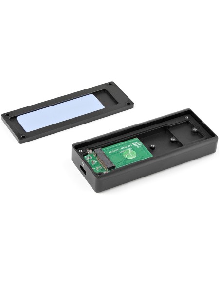 StarTech.com Enclosure SSD PCIe M.2 NVMe USB-C 10 Gbps - Custodia esterna robusta in alluminio M.2 PCIe M-Key Classificazione