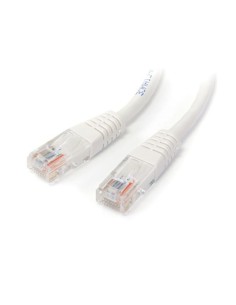 StarTech.com Cavo patch UTP Cat5e RJ45 modellato bianco da 15 m Cat 5e - Cavo patch da 15 m