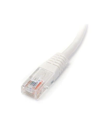 StarTech.com Cavo patch UTP Cat5e RJ45 modellato bianco da 15 m Cat 5e - Cavo patch da 15 m