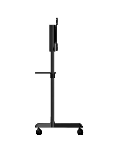 StarTech.com Carrello porta TV con ruote - Supporto TV portatile per schermi VESA da 37-70" (70 kg) - Supporto TV con ripiano e