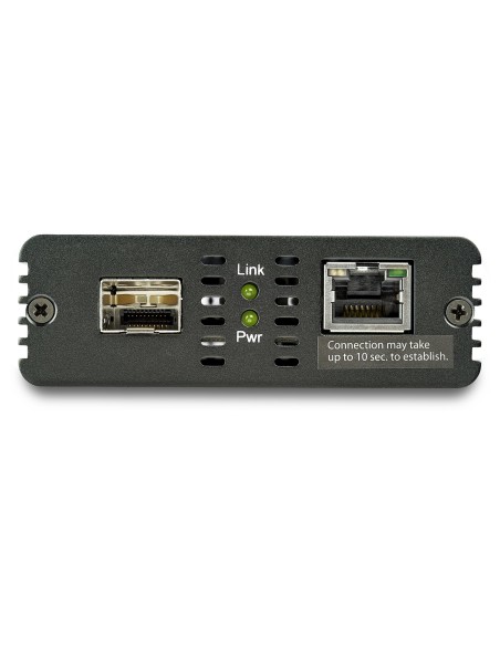 StarTech.com Convertitore multimediale Ethernet in fibra 10GbE per rete 1   2,5   5   10Gbps NBASE-T SFP a RJ45 Multigigabit
