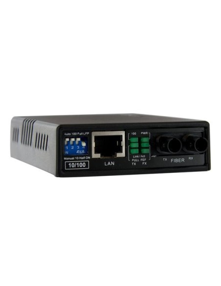StarTech.com Convertitore media Fast Ethernet fibra multimodale in rame 10 100 ST 2 km