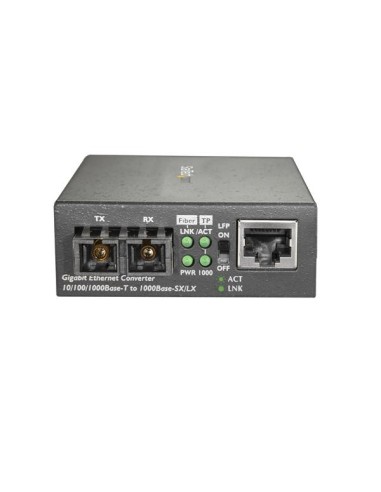 StarTech.com MCMGBSCSM10 convertitore multimediale di rete 1000 Mbit s 1310 nm Modalità singola Nero