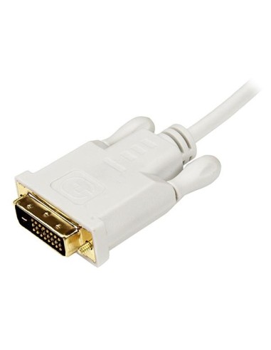 StarTech.com Cavo convertitore adattatore Mini DisplayPort a DVI da 1,8 m – Mini DP a DVI 1920x1200 - Bianco
