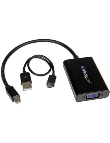 StarTech.com Adattatore Mini DisplayPort 1.2 a VGA - Convertitore mDP a VGA con audio - 1920 x 1200