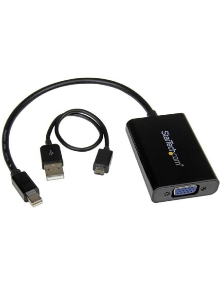 StarTech.com Adattatore Mini DisplayPort 1.2 a VGA - Convertitore mDP a VGA con audio - 1920 x 1200