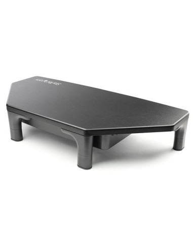 StarTech.com Supporto a Rialzo per Monitor - Ripiano Alzata per Stazione di Lavoro Angolare - Altezza regolabile