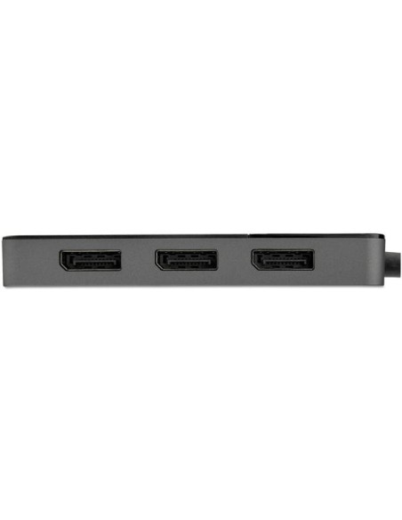 StarTech.com Adattatore multi monitor a 3 porte - DisplayPort 1.4 a 3x DisplayPort Video Splitter - Doppio o triplo 4K -