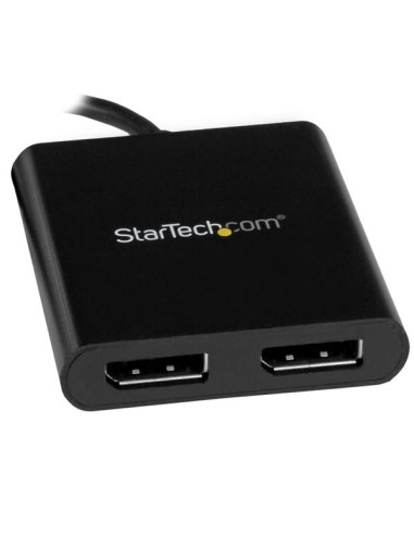 StarTech.com MSTCDP122DP adattatore grafico USB 3840 x 2160 Pixel Nero