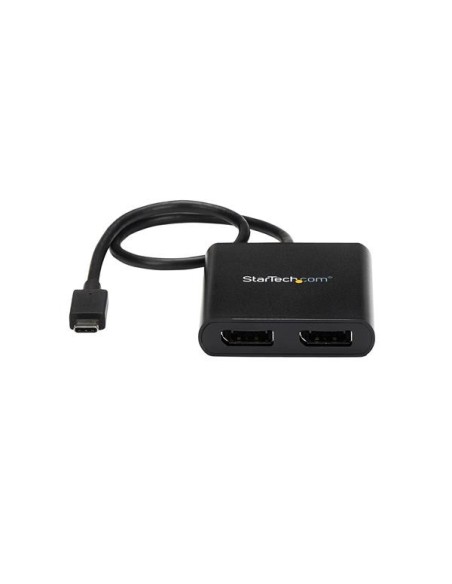 StarTech.com MSTCDP122DP adattatore grafico USB 3840 x 2160 Pixel Nero