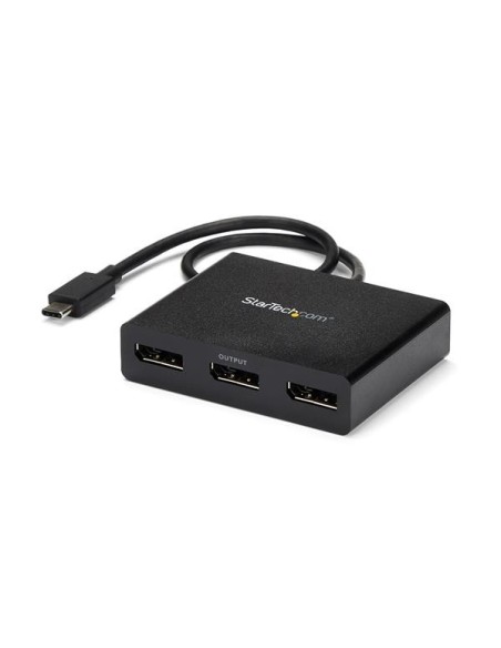StarTech.com Hub USB-C DisplayPort a 3 porte collegabile a Margherita - Hub Splitter MST Tipo-C a DP