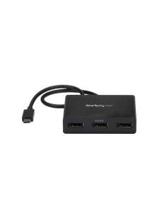 StarTech.com Hub USB-C DisplayPort a 3 porte collegabile a Margherita - Hub Splitter MST Tipo-C a DP 2