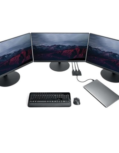 StarTech.com MSTCDP123HD adattatore grafico USB 3840 x 2160 Pixel Nero