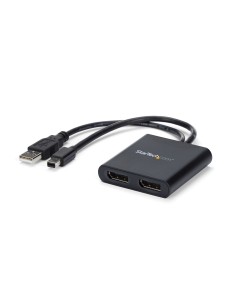 StarTech.com Adattatore multi monitor a 2 porte - MST Hub Mini DisplayPort a 2x DisplayPort - Doppio monitor 4K 30Hz - Video