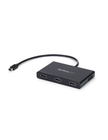 StarTech.com Adattatore multi monitor a 3 porte - Hub MST Mini DisplayPort a HDMI - Triplo 1080p o doppio 4K 30Hz - Video