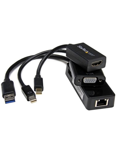 StarTech.com Kit accessori 3 in 1 per Microsoft Surface Pro 4   Pro 3   Pro 2   Surface 3 HDMI VGA - mDP a VGA   HDMI e USB3.0