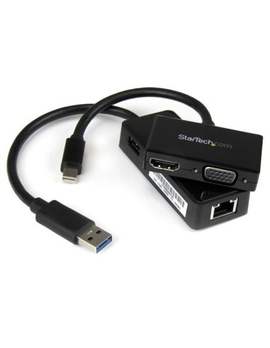 StarTech.com Kit accessori 2 in 1 per Surface Pro 4   Pro 3   Pro 2   Surface - mDP a VGA o HDMI + USB 3.0 a Gbe