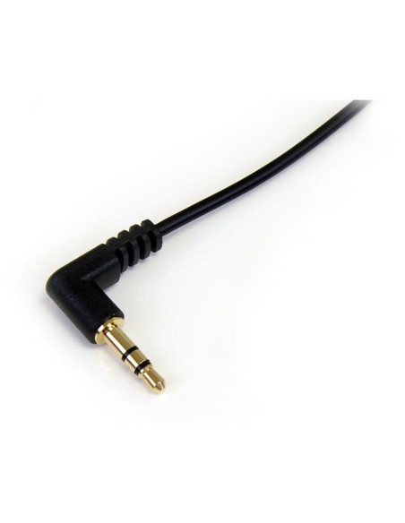 StarTech.com Cavo audio stereo da slim 3,5 mm ad angolare destro 30 cm - M M