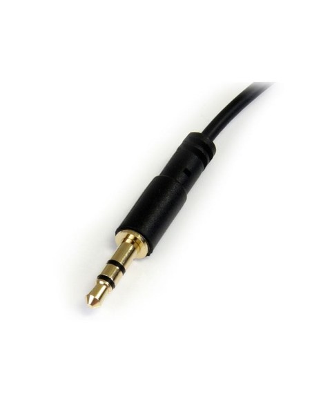StarTech.com Cavo audio stereo da slim 3,5 mm ad angolare destro 30 cm - M M