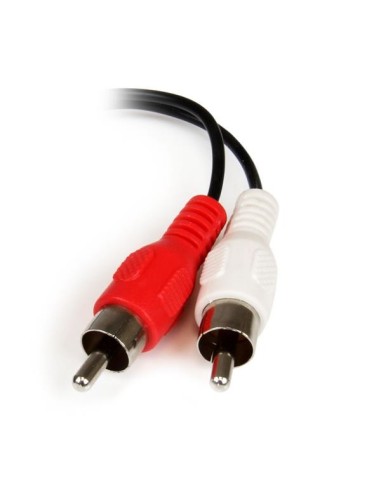 StarTech.com Cavo Adattatore Audio Stereo con presa mini Jack Femmina da 3,5mm a 2 RCA Maschio da 15cm