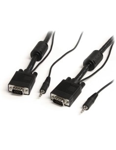StarTech.com Cavo coassiale estensione video VGA monitor ad alta risoluzione 10 m con audio HD15 M M
