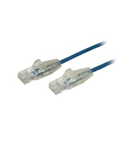 StarTech.com Cavo di Rete Ethernet Snagless CAT6 da 2,5m - Cavo Patch antigroviglio slim RJ45 - Blu